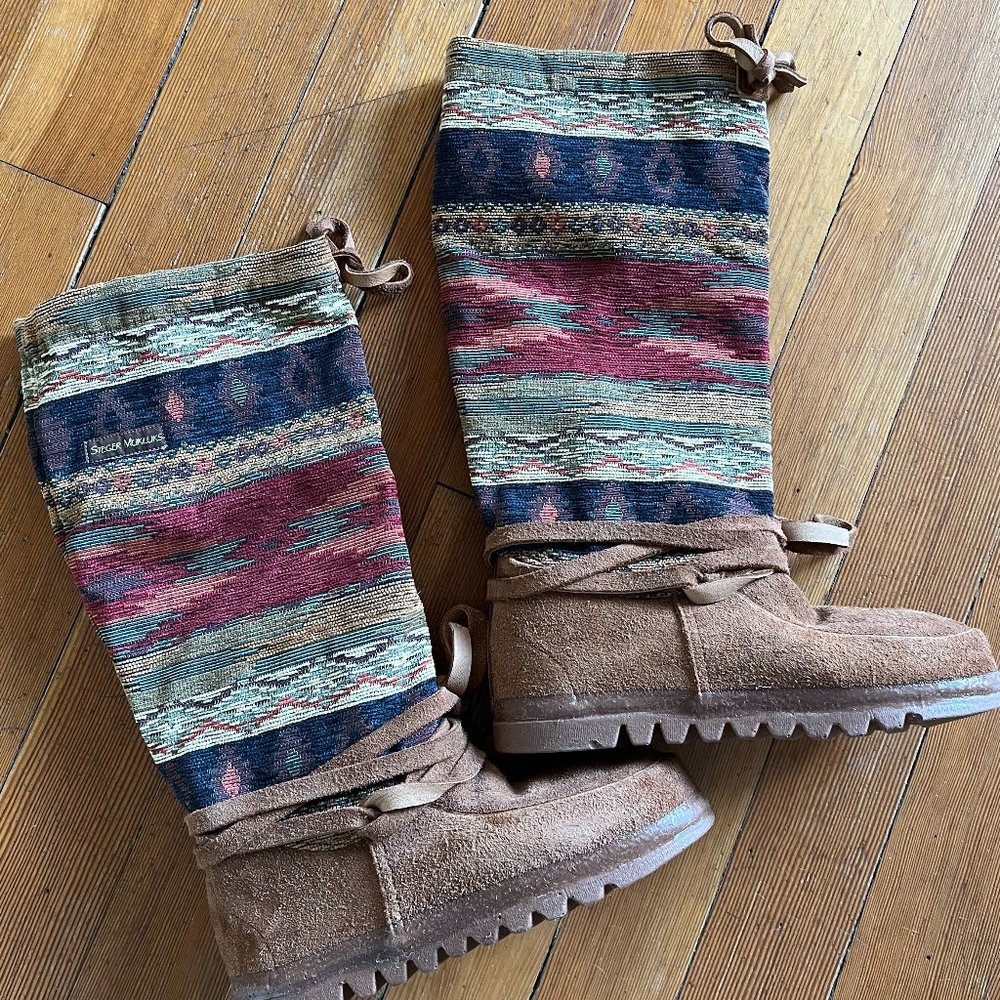 New Steger Mukluks Redrock Women's Winter Boots, Size 9